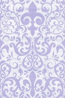 Pastel Fleur de Lis French Linen Lilac wallpaper