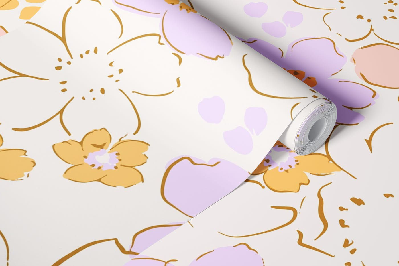 Ditsy Garden Floral wallpaper roll