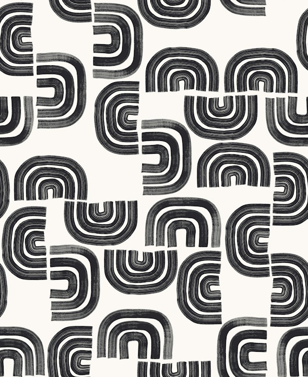 Boho Arches in Black and White