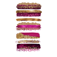 Gold Purple Metal Strokes tapete