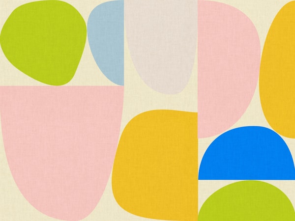 geometry circles vivid spring summer 1