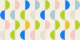 semicircles concept summer pastel 2