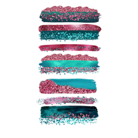 Pink Teal Metal Glitter Stroke tapete
