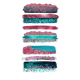 Pink Teal Metal Glitter Stroke