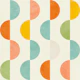 semicircles concept summer pattern vivid 9