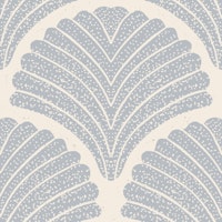 Coastal Seashells in Neutral Grey papiers peint