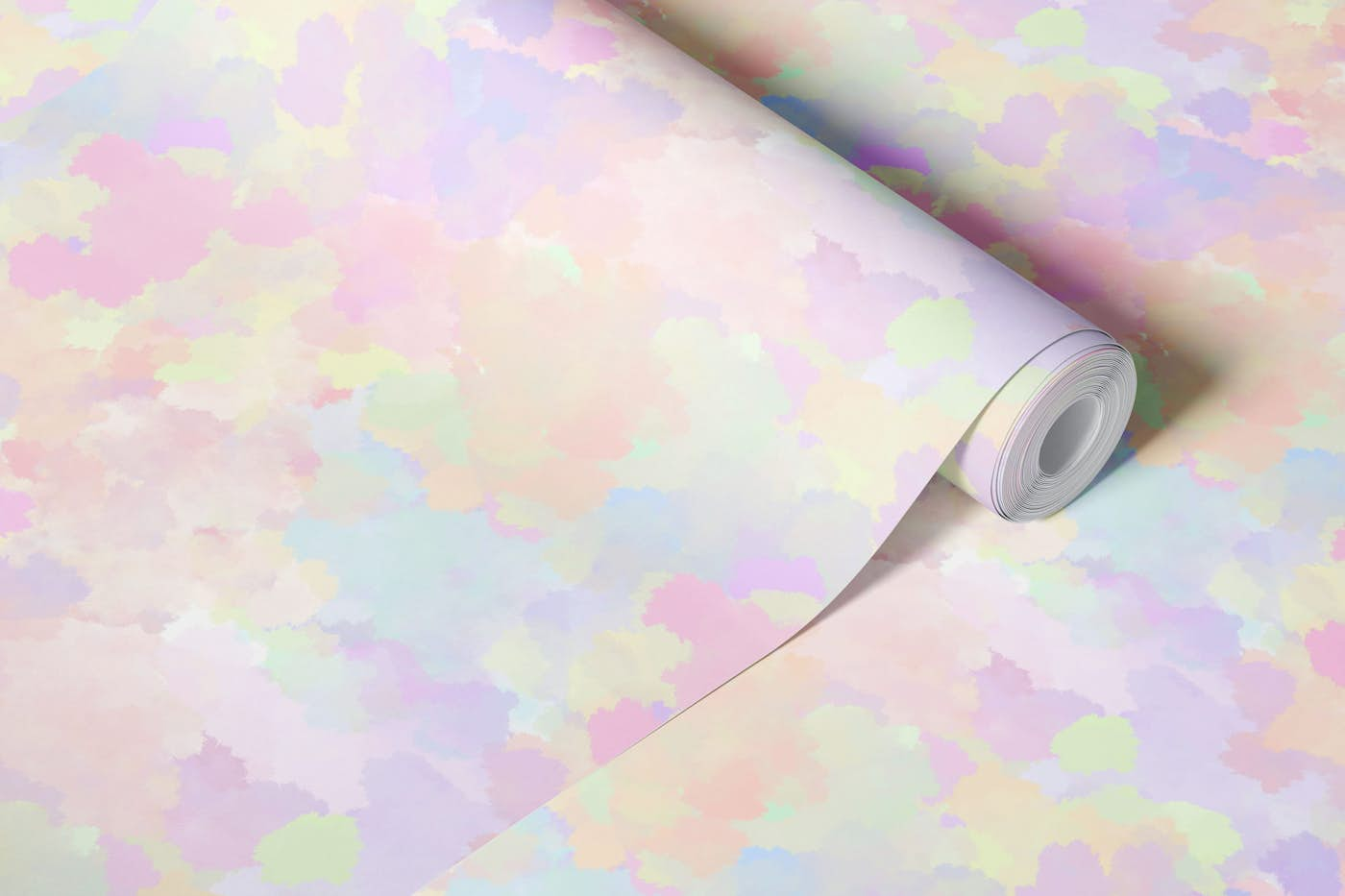 Colourful cloud wallpaper roll