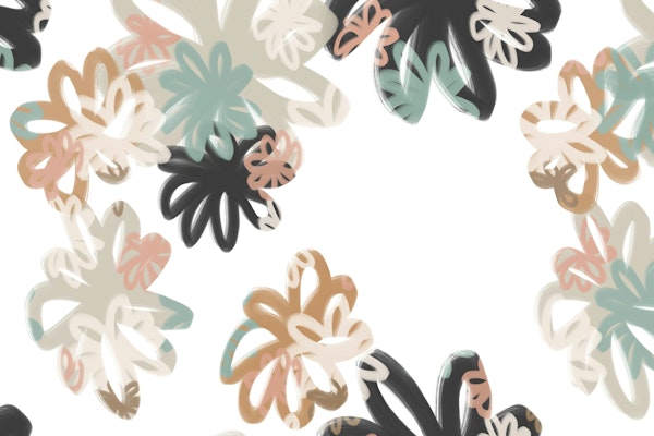 Modern Floral Splash