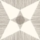 Mid Century Modern Stars, Coffee Brown