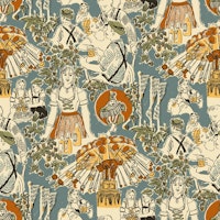 Beer Folk festival vintage poster papiers peint