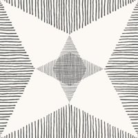 Mid Century Modern Stars, Pewter Grey ταπετσαρία