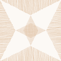 Mid Century Modern Stars, Beige ταπετσαρία