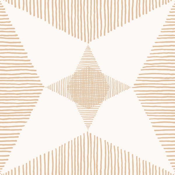 Mid Century Modern Stars, Beige