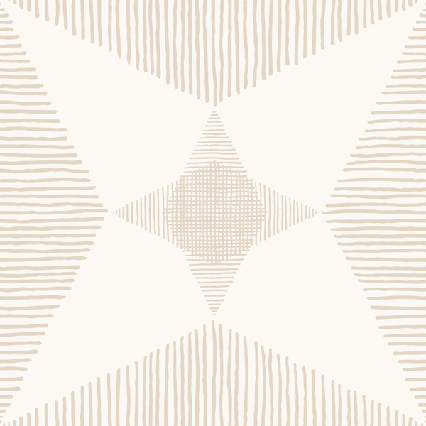 Mid Century Modern Stars, White Sand