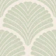 Coastal Seashells scallops in muted mint