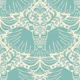 Baby blue block printing owls