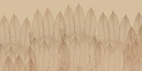 Luxury Palms Beige wallpaper