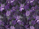 Purple Jungle Opulence With Tigers