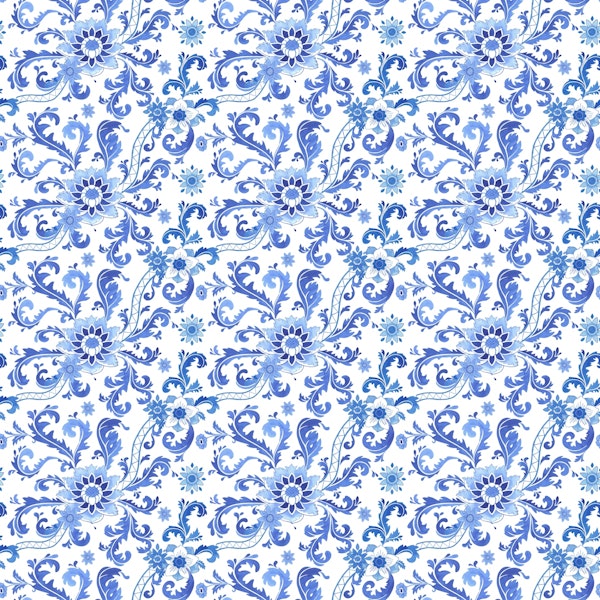 Blue Chinoiserie Chic