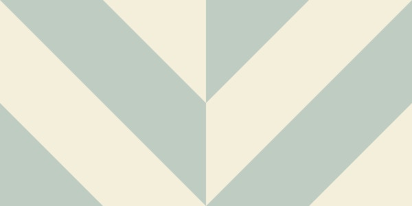 Geo Chevron Diagonal Stripes Soft Green