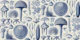 Woodland Elements - Delft Blue
