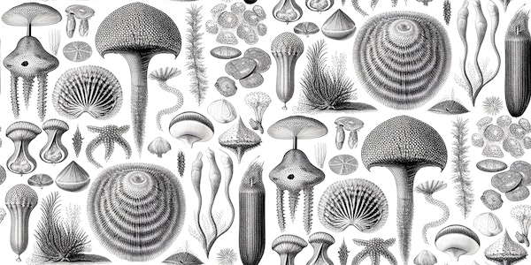 Woodland Elements - Black & White