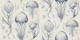 Fantastic Jellyfish - Delft Blue & Cream
