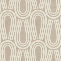 Textured Loops in Oatmeal and Taupe papiers peint