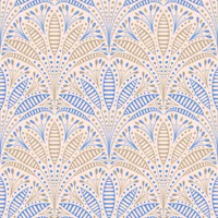 Scallop Palms carta da parati