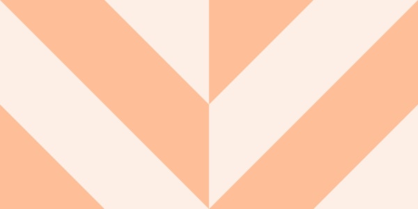 Diagonal Stripes Peach Fuzz Chevron Geo