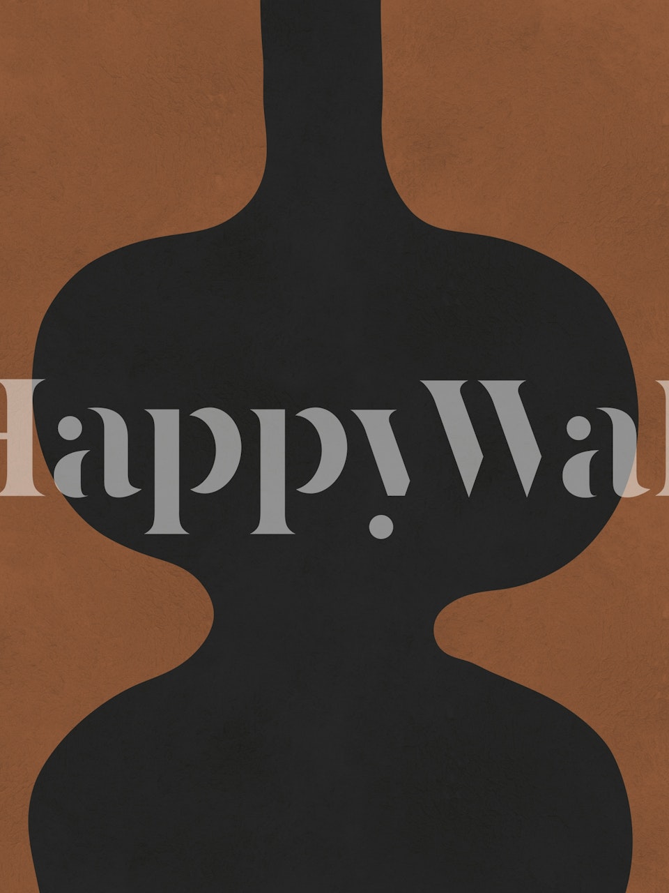 Terracotta geometry 5 tapeta v pokoji