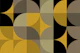 Mid-Century Muted Geometry Fabric
