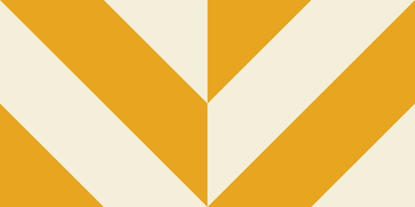 Bold Diagonal Stripes in Golden Ochre Yellow