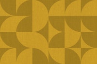 Mid-Century Muted Curry Geometry papel pintado