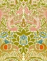 Victorian Peacock and Dragon pattern 4 tapety