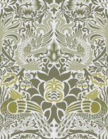 Victorian Peacock and Dragon pattern 8 tapety