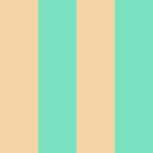 Bold vertical stripes pearl aqua wheat