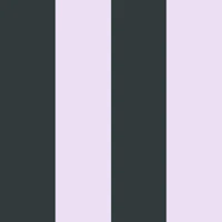 Bold vertical stripes soft black lavender tapete