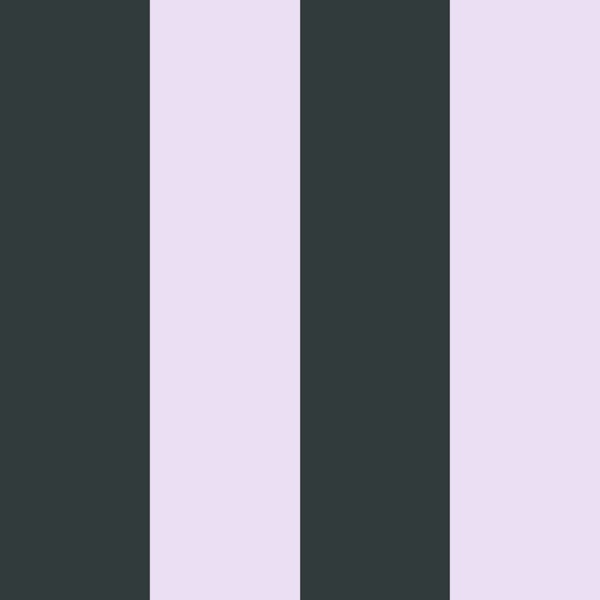 Bold vertical stripes soft black lavender