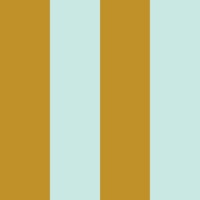 Bold vertical stripes blue gold tapete