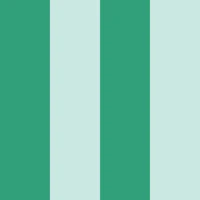 Bold vertical stripes light blue green wallpaper