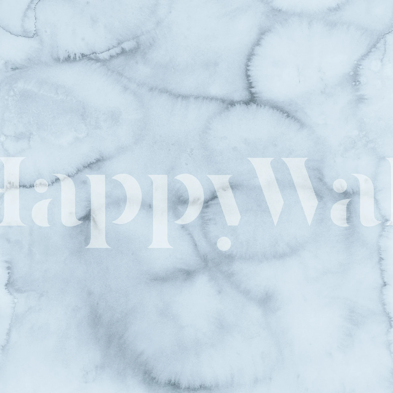 Blue abstract watercolor pattern wallpaper