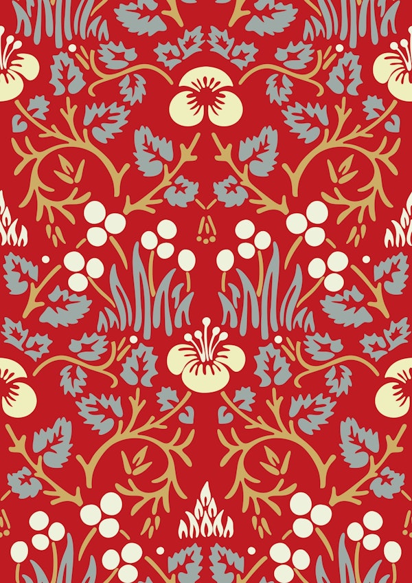 Victorian Eyebright pattern 1