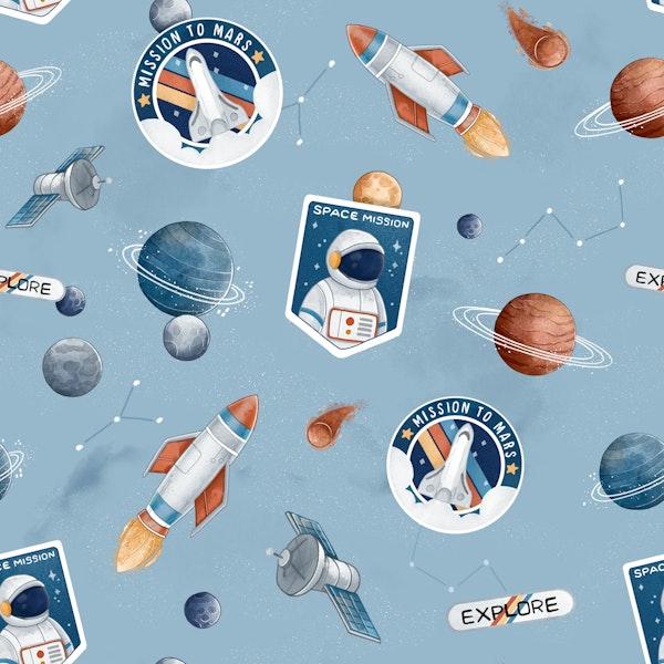 Mission to Mars - blue