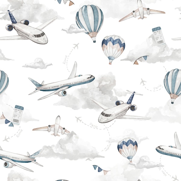 Ready to take off - white