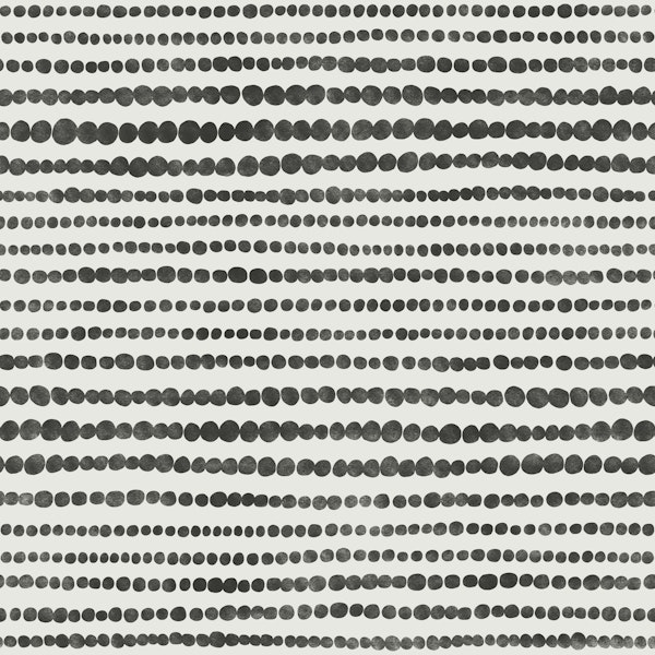 horizontal dots stripes - dark grey