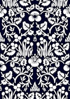 Victorian Eyebright pattern 2 tapet