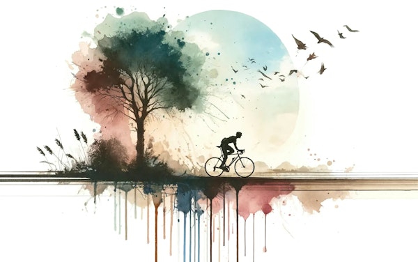 Cycling Towards Twilight