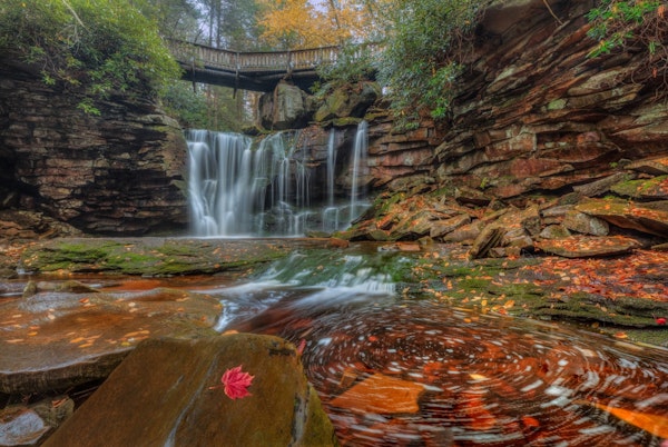 A Whirlpool And A Touch Of Red