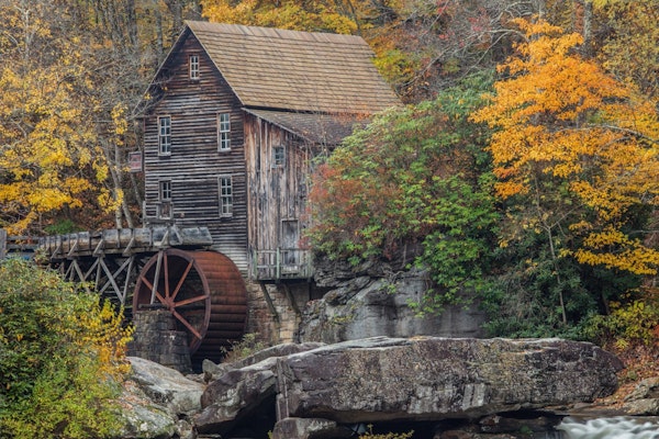 Glade Creek Grist Mill 1